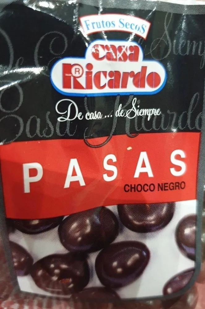 Pasas choco negro