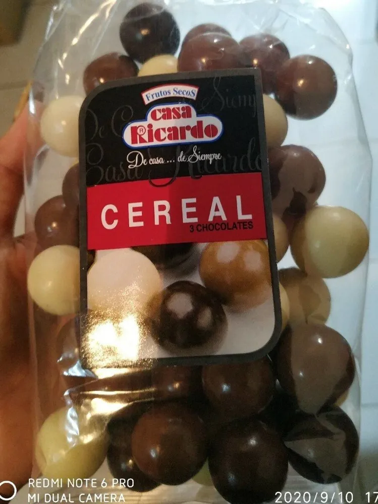 Cereal 3 chocolates
