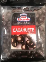 Cacahuete chocolate negro
