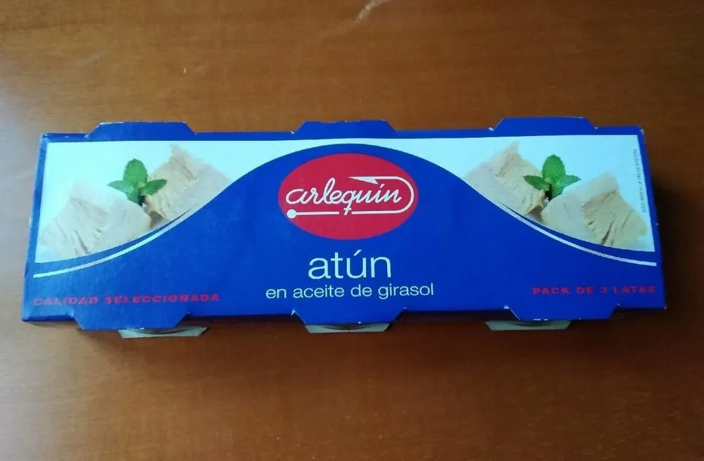Atún en aceite de girasol