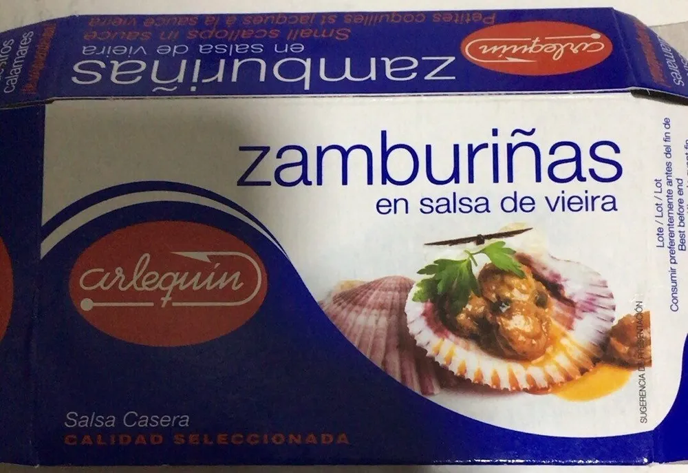 Zamburiñas en salsa de vieira