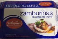 Zamburiñas en salsa de vieira