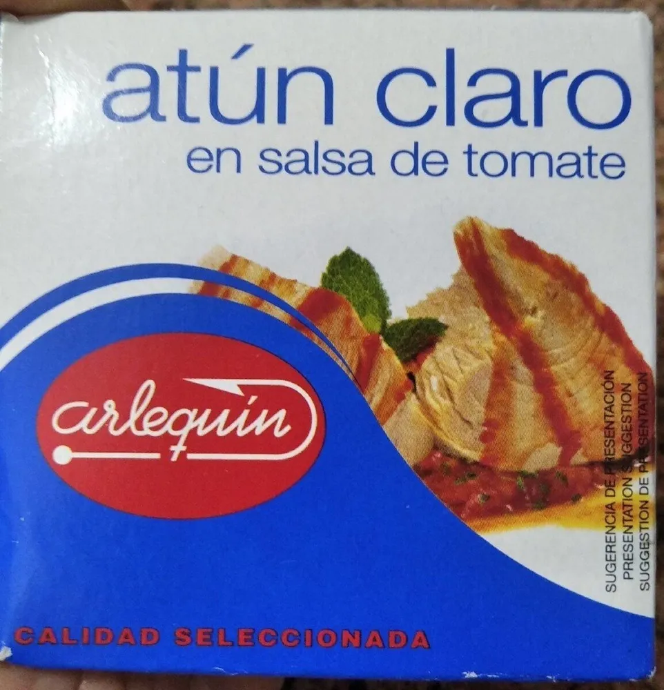 Atún claro en salsa de tomate