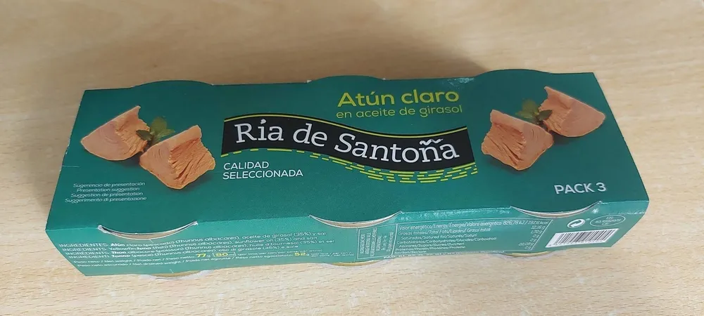 Atún Claro en Aceite de Girasol