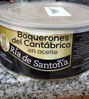 Boquerónes del Cantábrico en aceite