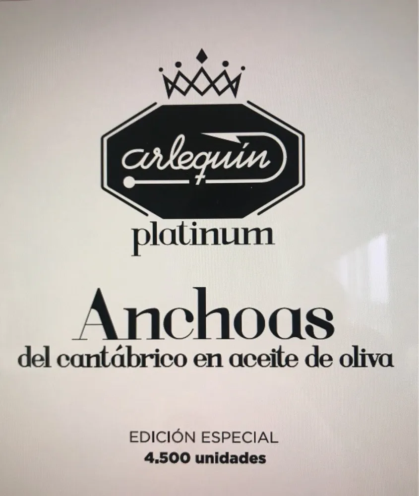 Anchoas del cantábrico en aceite de oliva