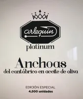 Anchoas del cantábrico en aceite de oliva