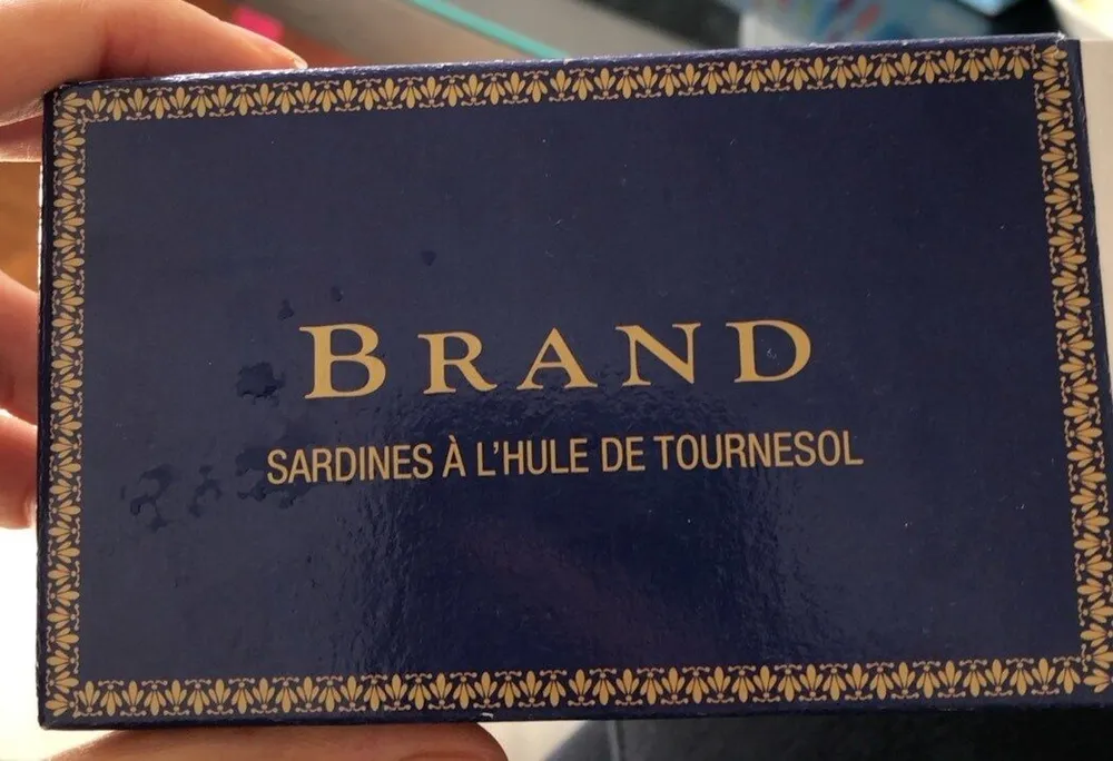 Sardines a l’huile de tournesol