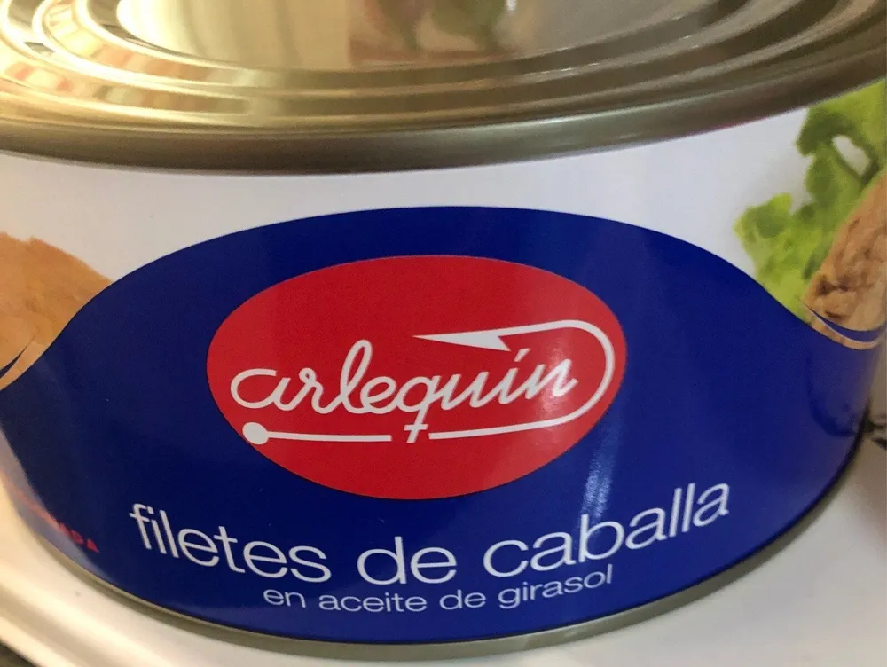 Filetes de caballa en aceite de girasol