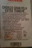 Chorizo gran vela extra tranche