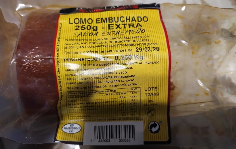 Lomo embuchado