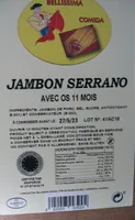 Jambon Serrano 11 mois