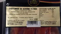 Chiffonnade Serrano