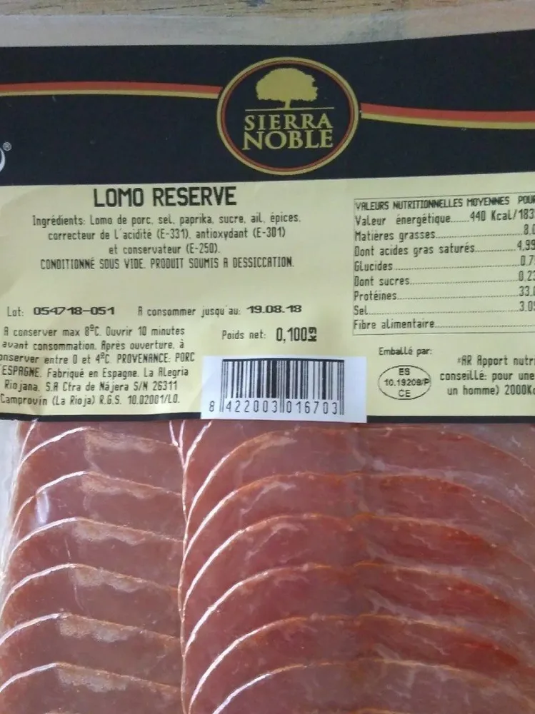 Lomo reserve