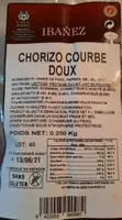 Chorizo courbe doux