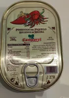 Pimientos del piquillo rellenos de nécora