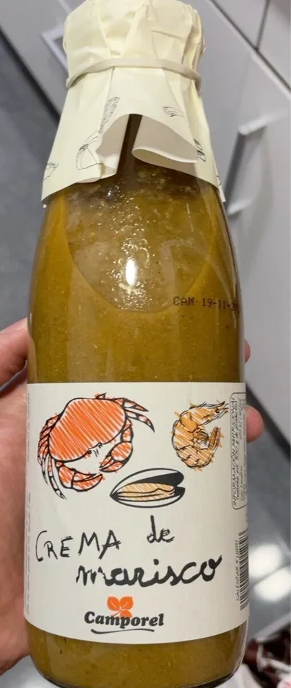 Crema de marisco