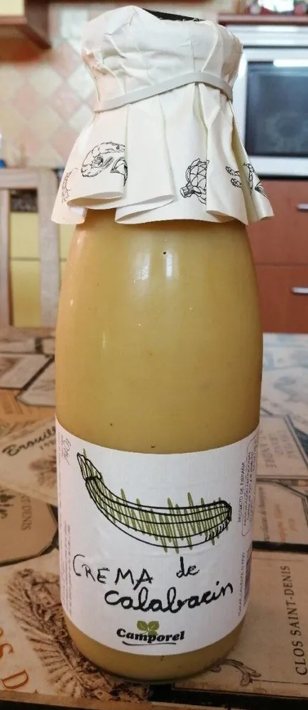 Crema de calabacín