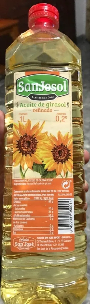 Aceite de Girasol Refinado