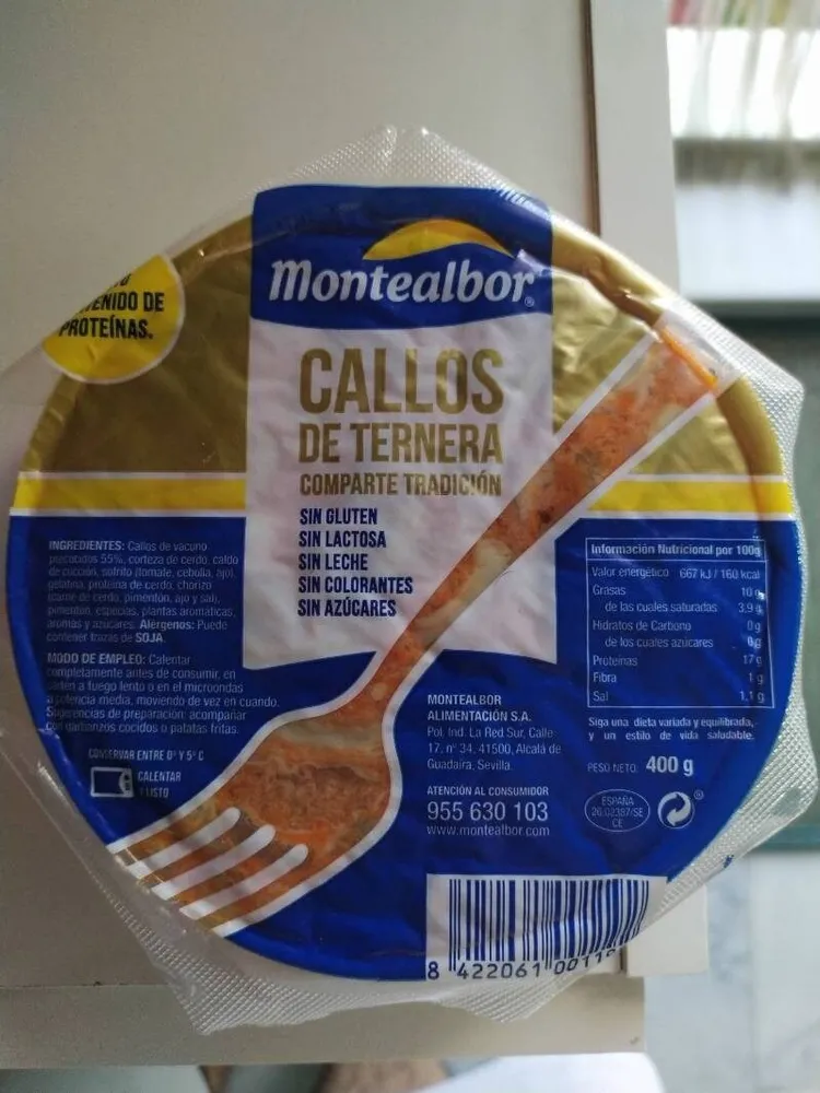 Callos de ternera