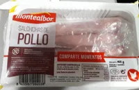 Salchichas de pollo