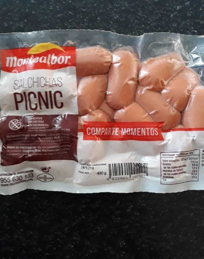 Salchichas picnic