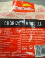 Chorizo y morcilla