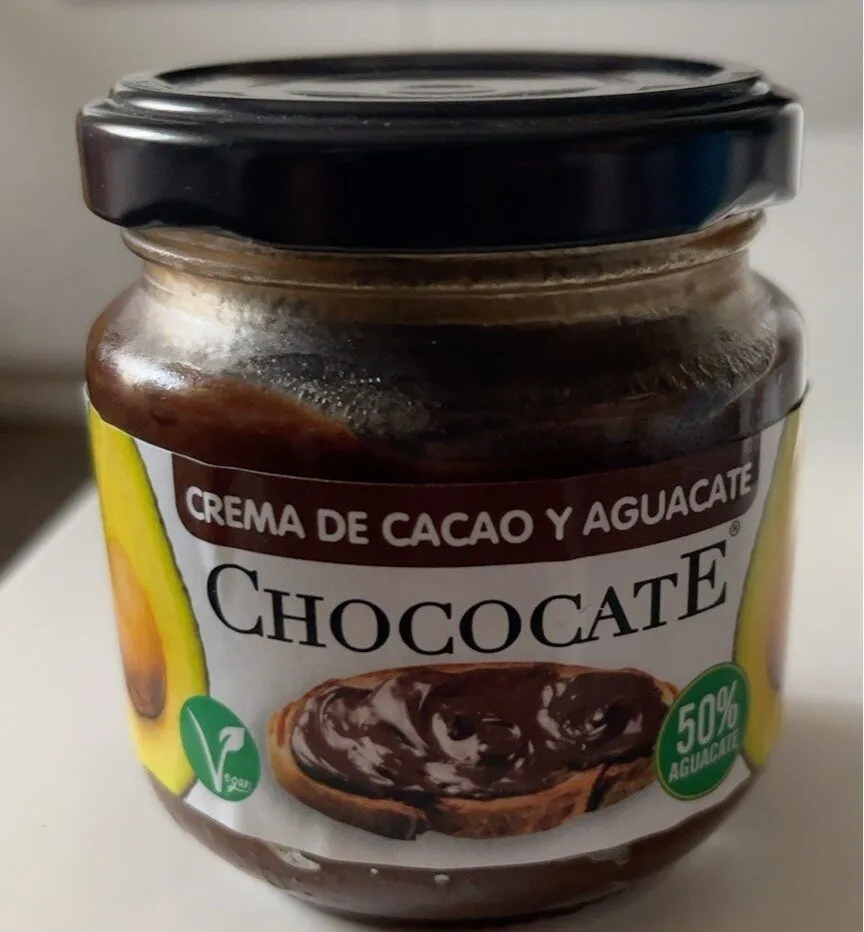 Crema de cacao y aguacate
