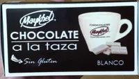 Chocolate blanco a la taza