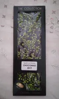 Chocolate negro con crispy de lima