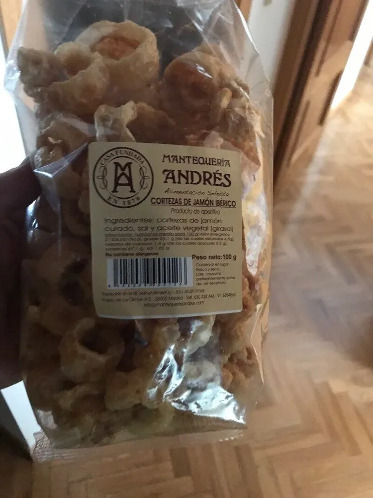 Cortezas de jamón ibérico