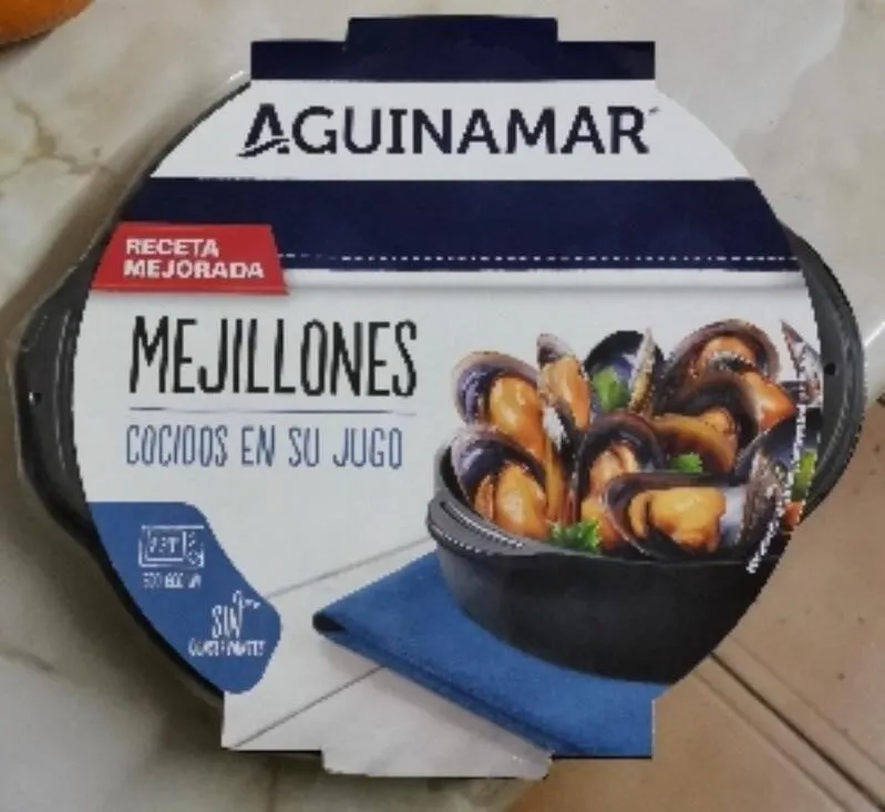 mejillón en su jugo