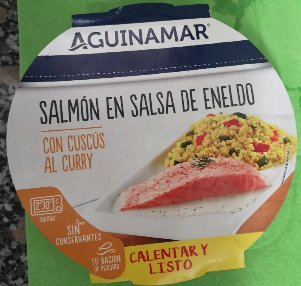 Salmon en salsa de eneldo