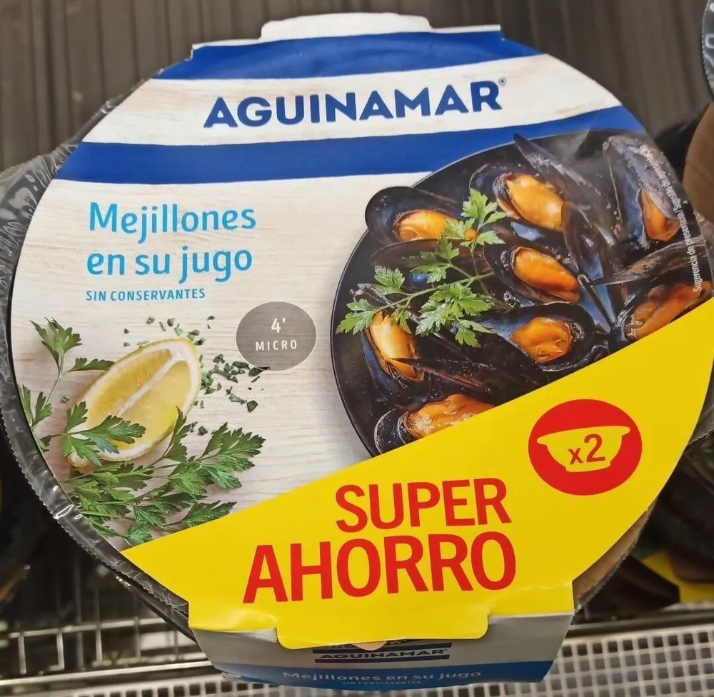Mejillones en su jugo