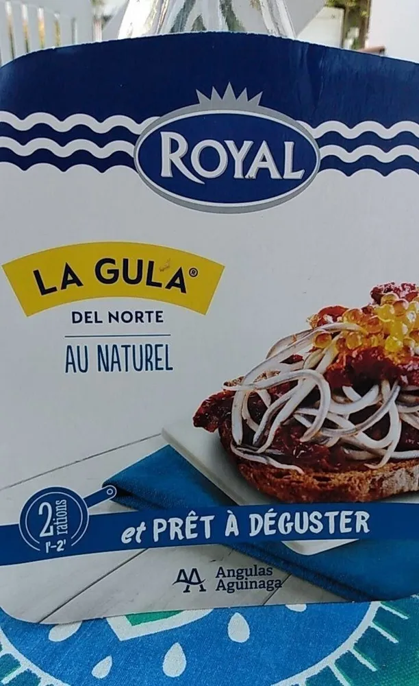 Angulas aguinadas