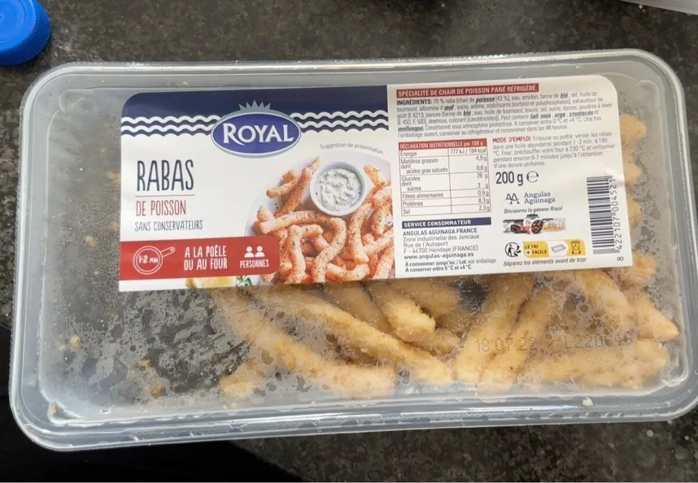 Rabas de poisson