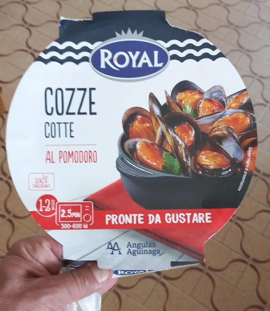 Cozze cotte al pomodoro