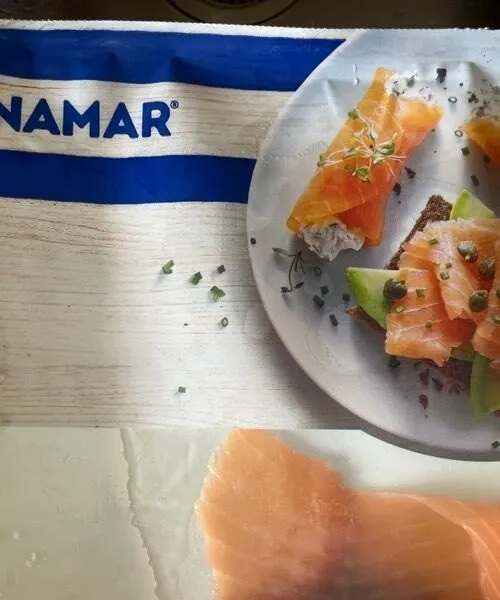 Salmon ahumado