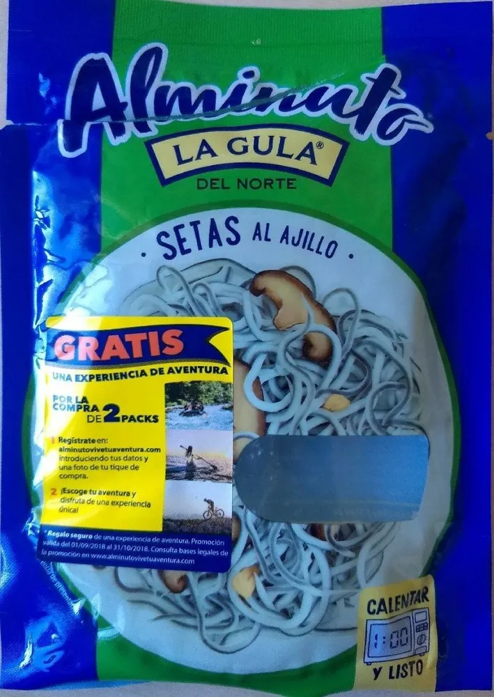 Setas al ajillo
