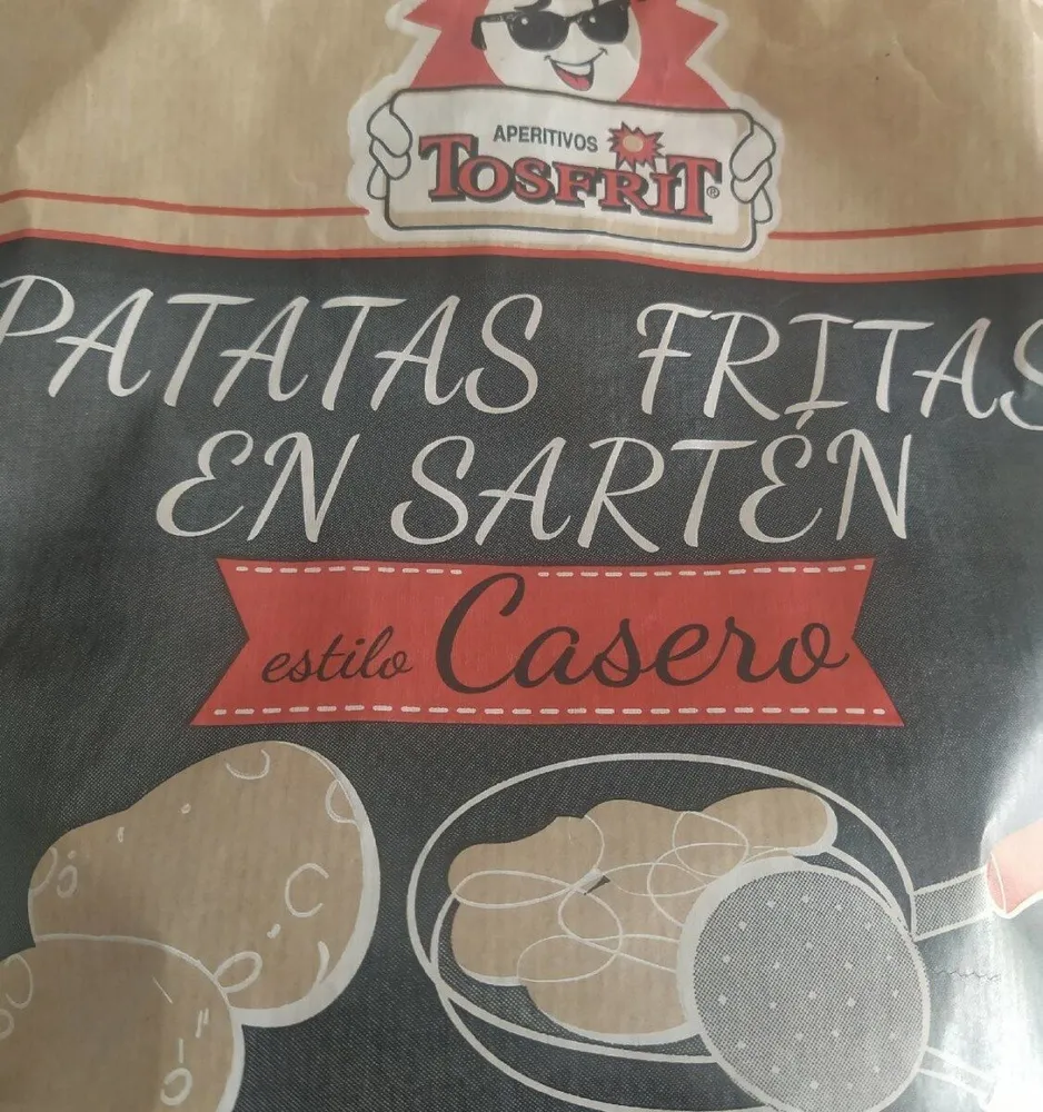 Patatas fritas en sartén