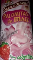 Palomitas con cobertura sabor fresa