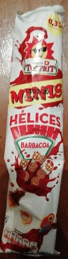 Minis hélices barbacoa
