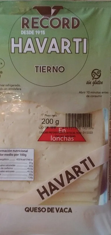 Havarti tierno