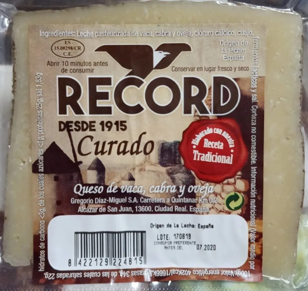Queso Curado