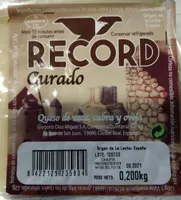 Queso curado de vaca, cabra y oveja