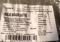 Roscas bañadas Santdul