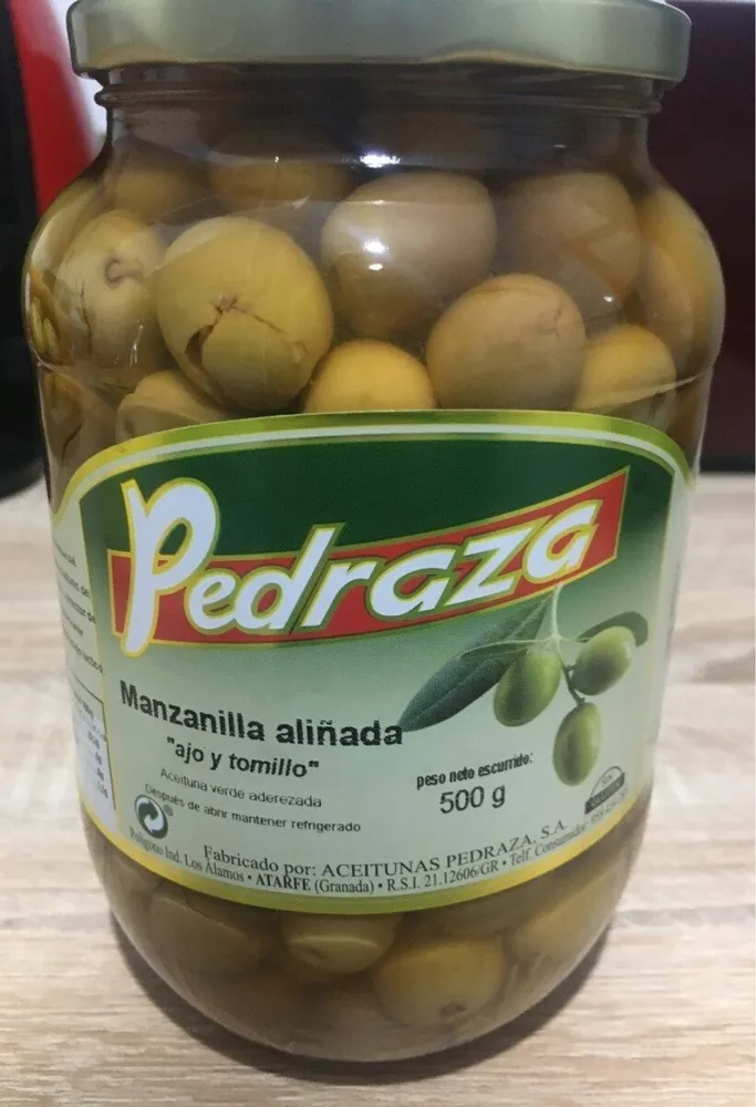 Aceitunas aliñadas