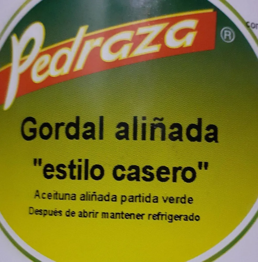 Aceitunas gordal