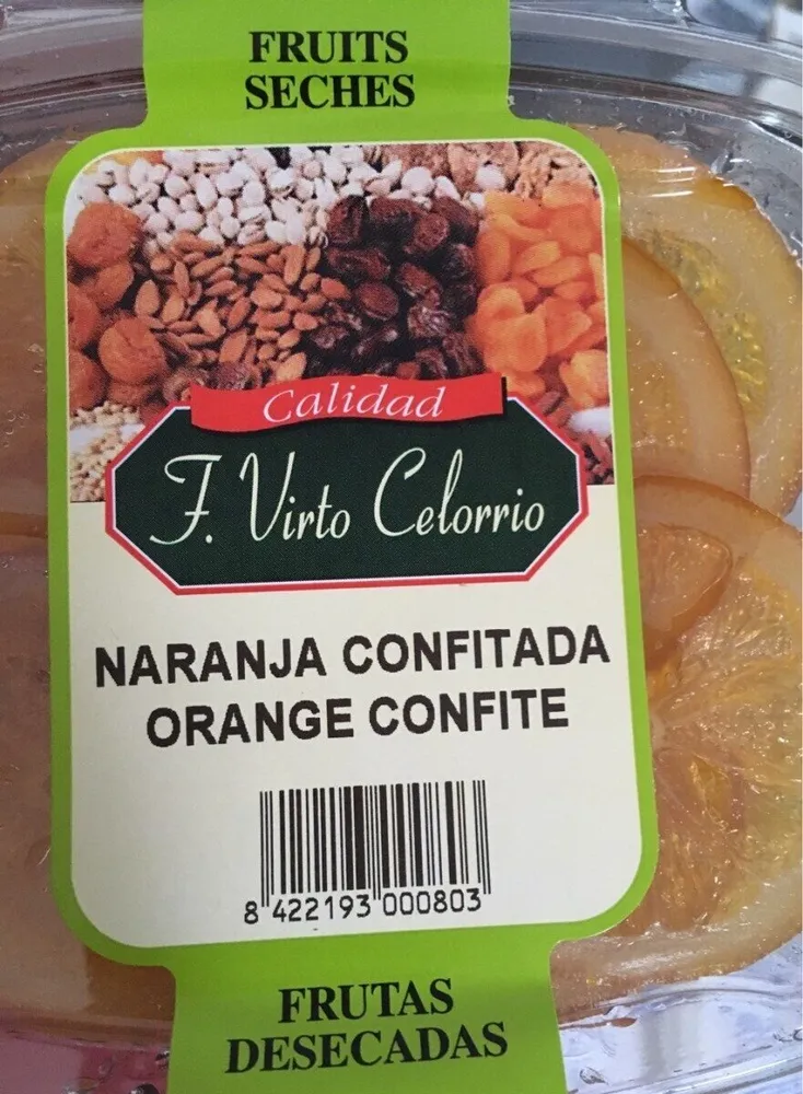 ORANGE CONFITE