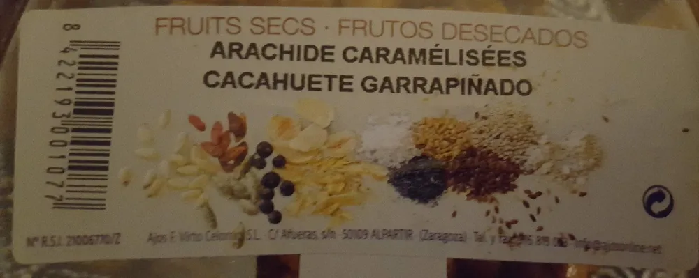 Arachide caramelisees